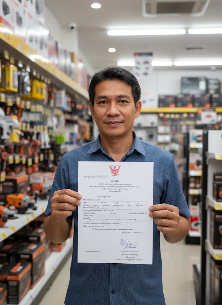Thai distributor power tools compliance support